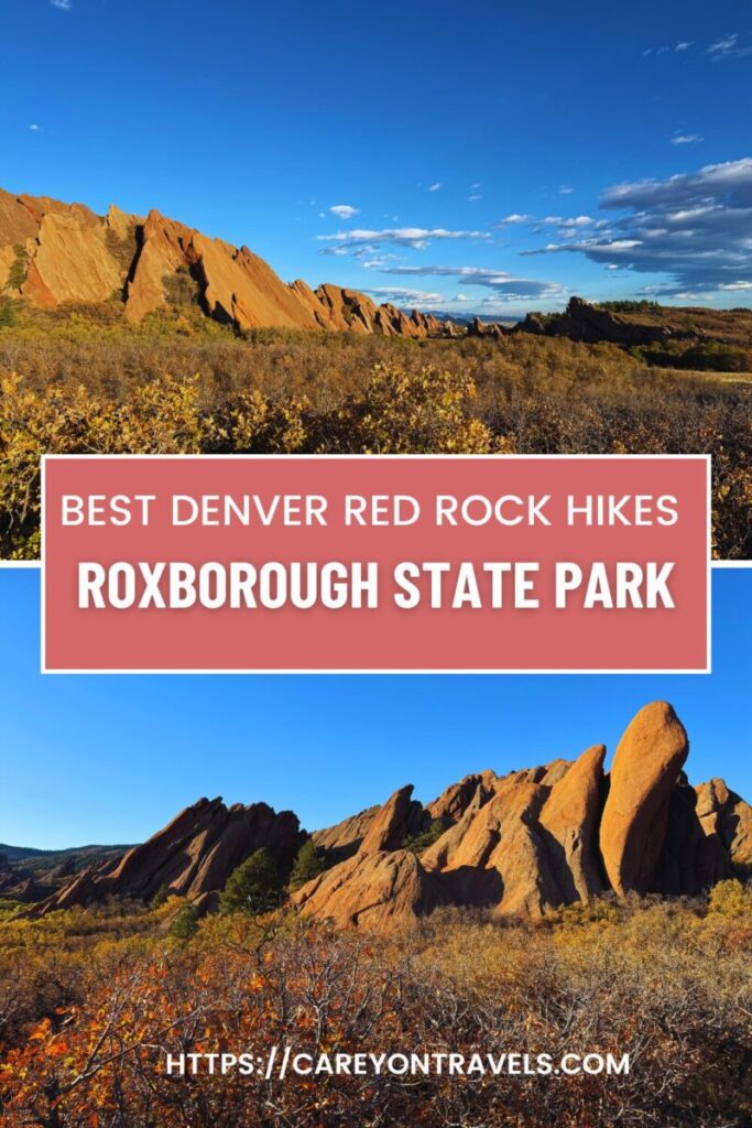 Best hikes to see Denver Red Rocks pin3