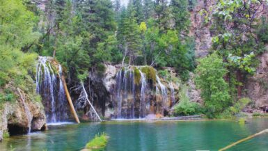 Hanging Lake in summer
