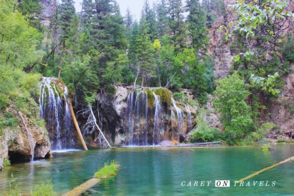 Hanging Lake in summer
