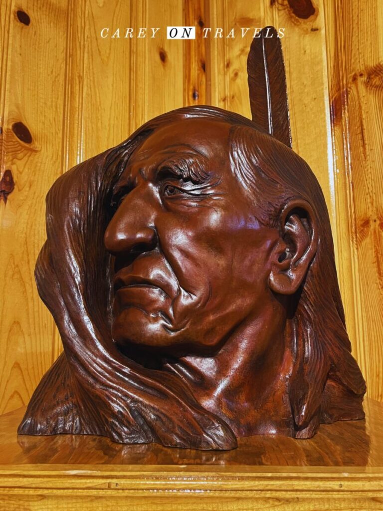 Statue of Henry Standing Bear 
