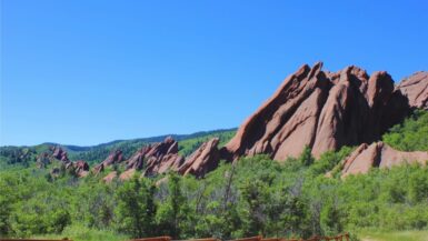 Fountain Valley Hike past Red Rocks Roxborough State Park