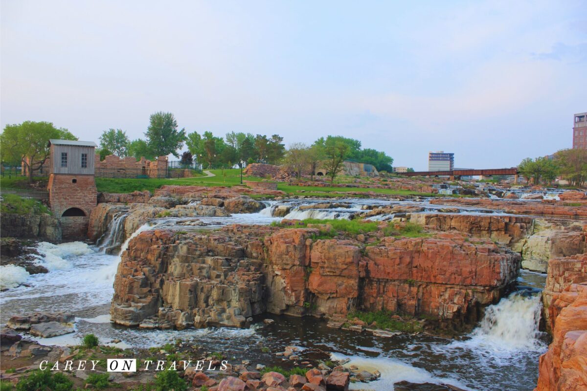 Break to explore Sioux Falls