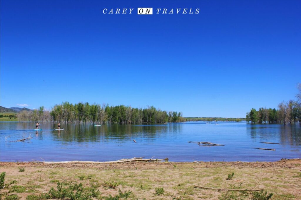 Best Denver Area Lakes for Paddle Boarding Chatfield Reservoir Littleton