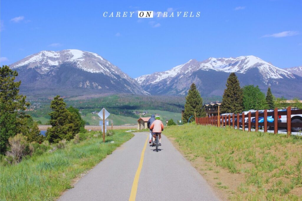 Lake Dillon bike path