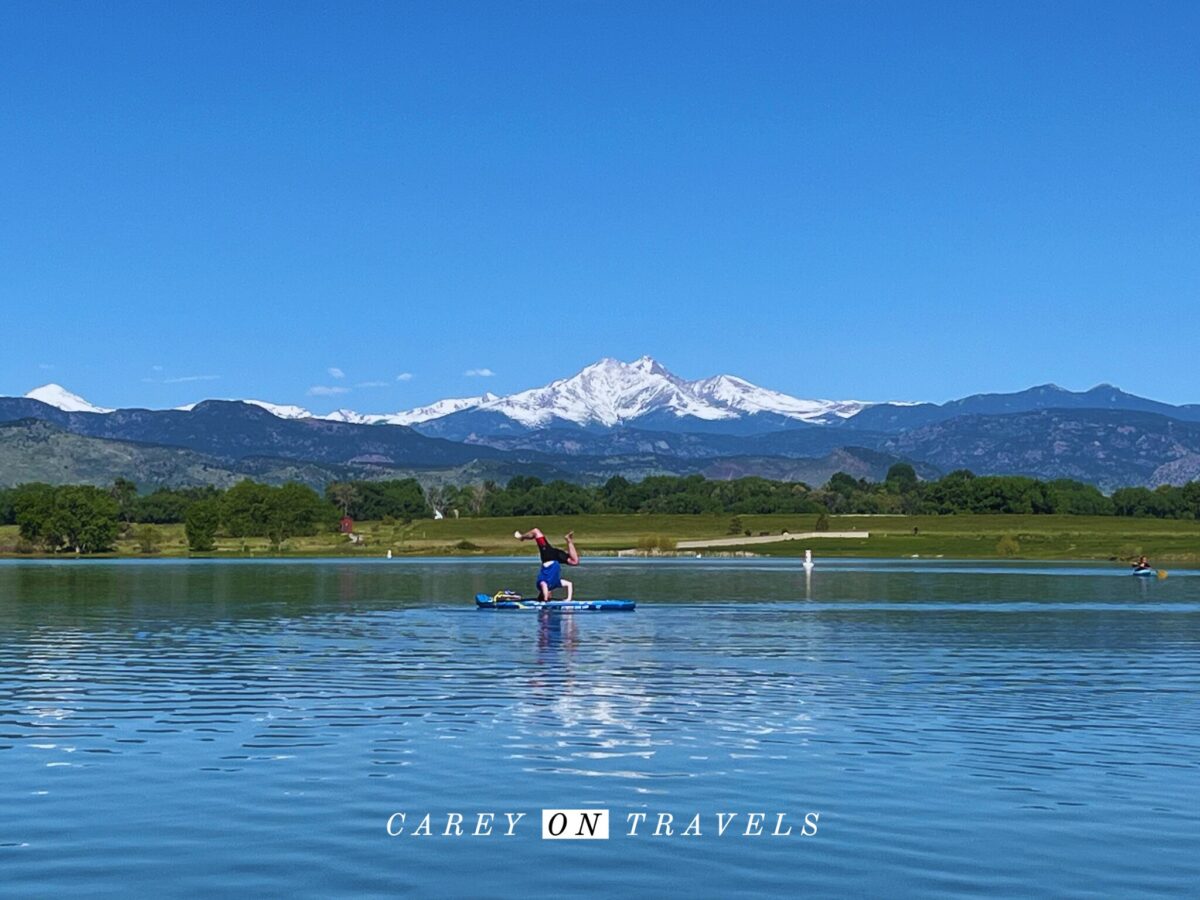 Best Denver Area Lakes for Paddle Boarding McIntosh Lake Longmont