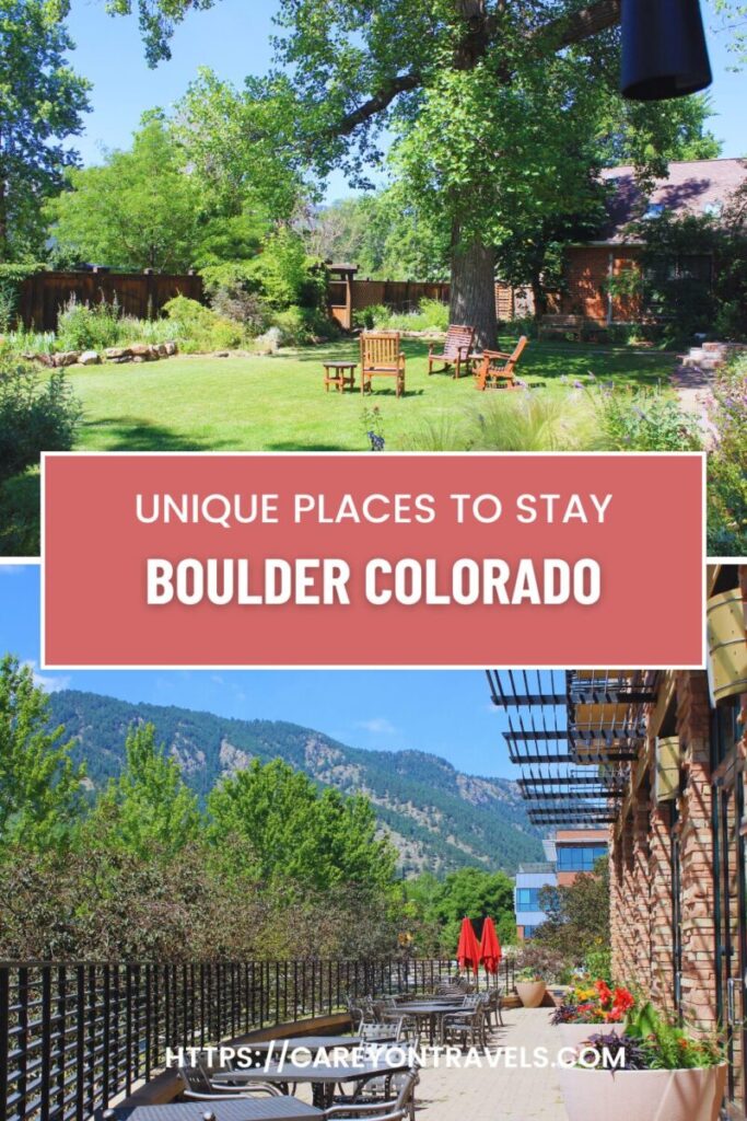 Places to Stay Boulder pin3