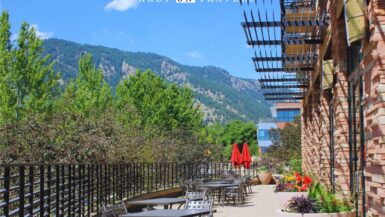 St. Julien Hotel & Spa patio view