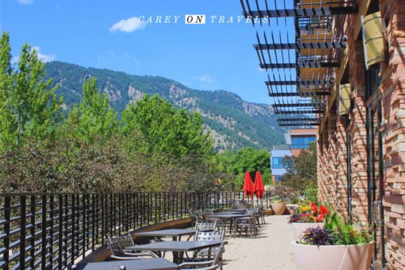 St. Julien Hotel & Spa patio view