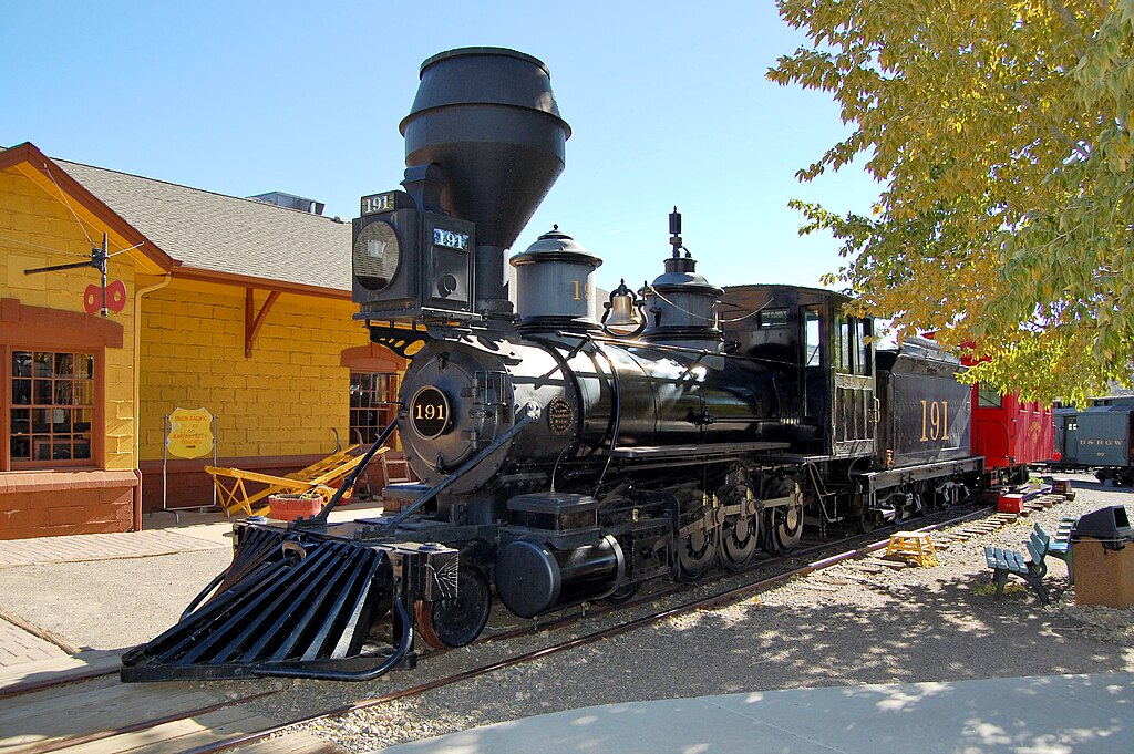 Colorado Railroad Museum in Golden, photo credit Milan Suvajac, CC BY-SA 4.0 , via Wikimedia Commons