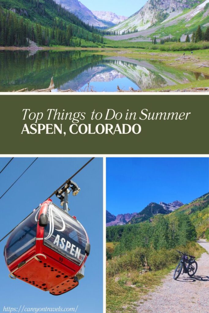 Aspen summer things to do pin1