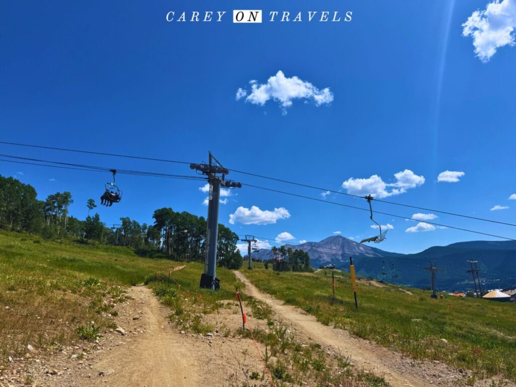 Crested Butte scenic chairlift ride