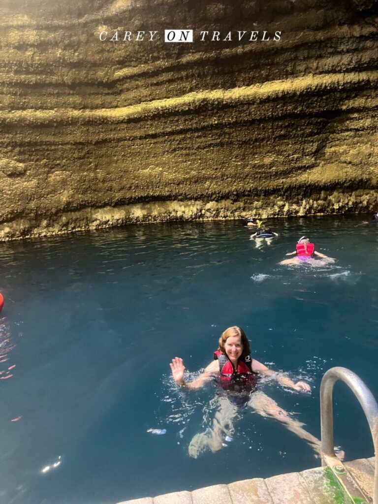 Swimming in the Homestead Crater