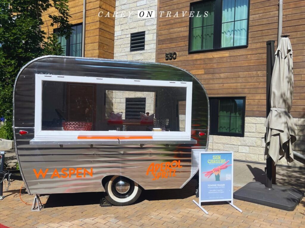 W Aspen's Aperol Wagon