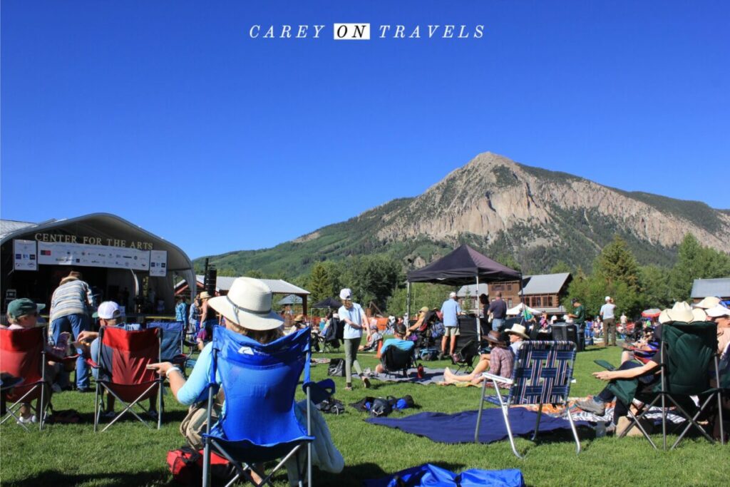 Alpenglow Concert in Crested Butte