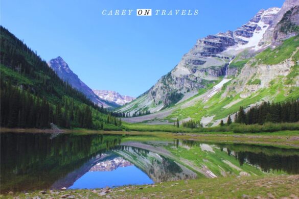 Crater Lake near Maroon Bells in Aspen