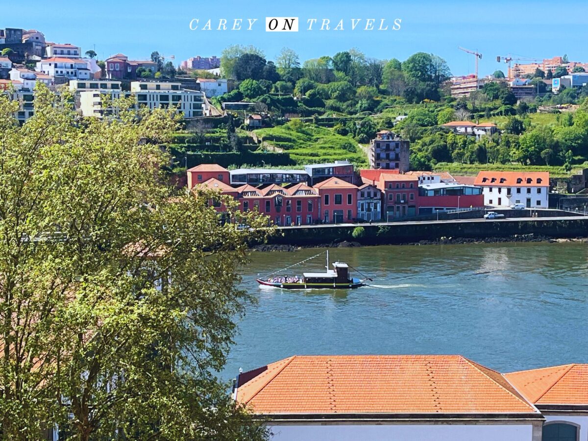 Views over the Douro River in Porto after language vacation class