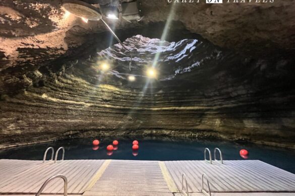 Inside the Homestead Crater Utah