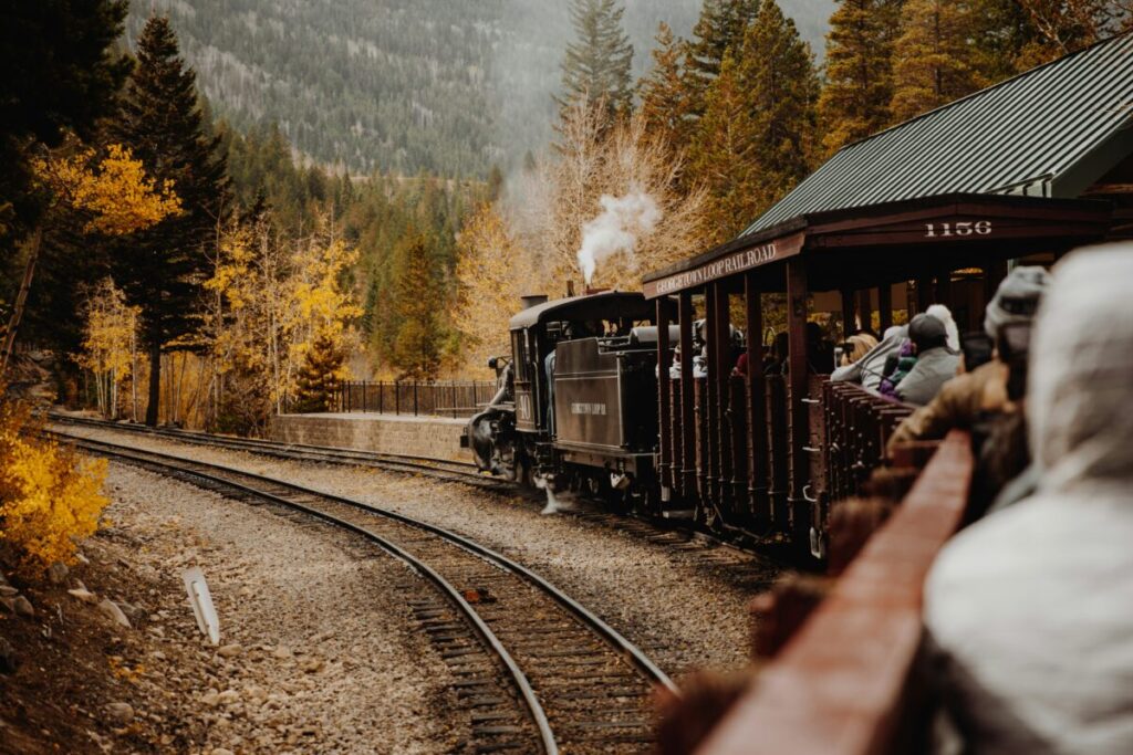 Day Trips from Denver: Georgetown Loop Railroad photo credit Taylor Brandon/Unsplash