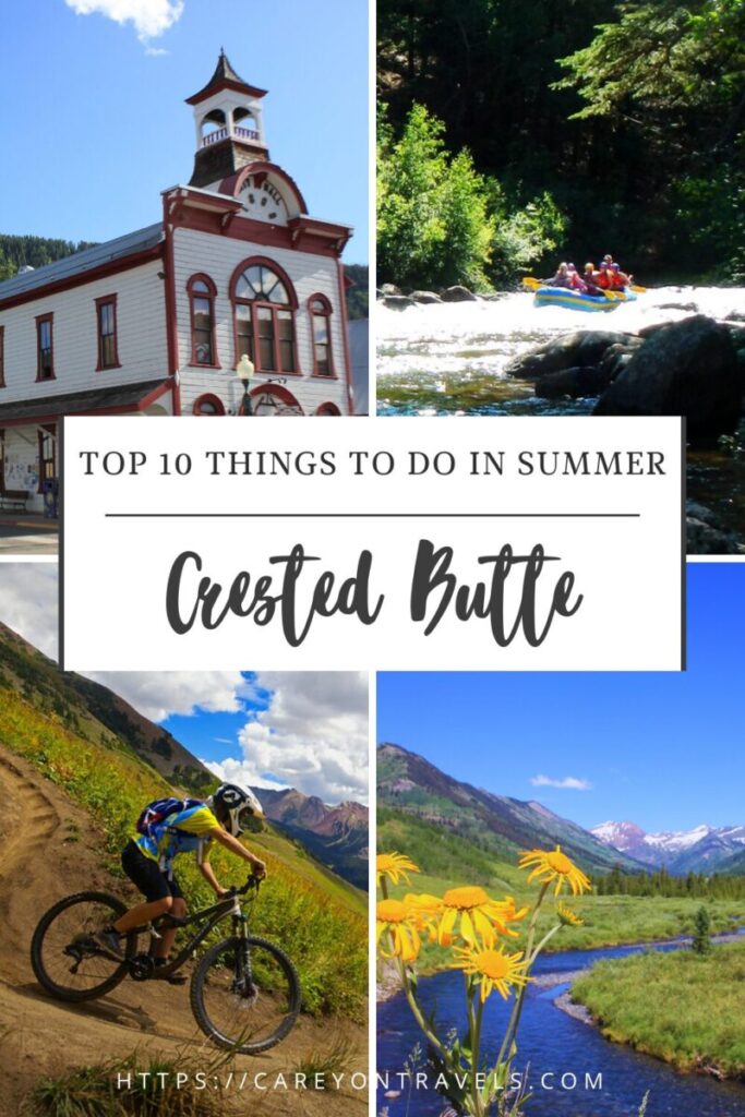 Top Things to do in Summer Crested Butte pin2