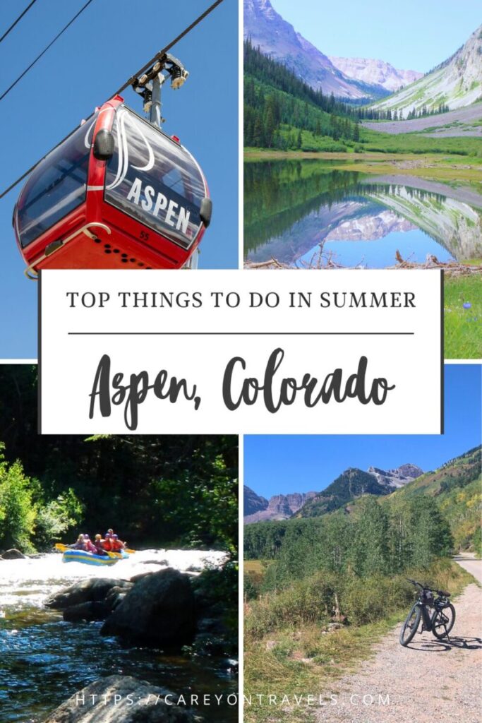 Aspen summer things to do pin2