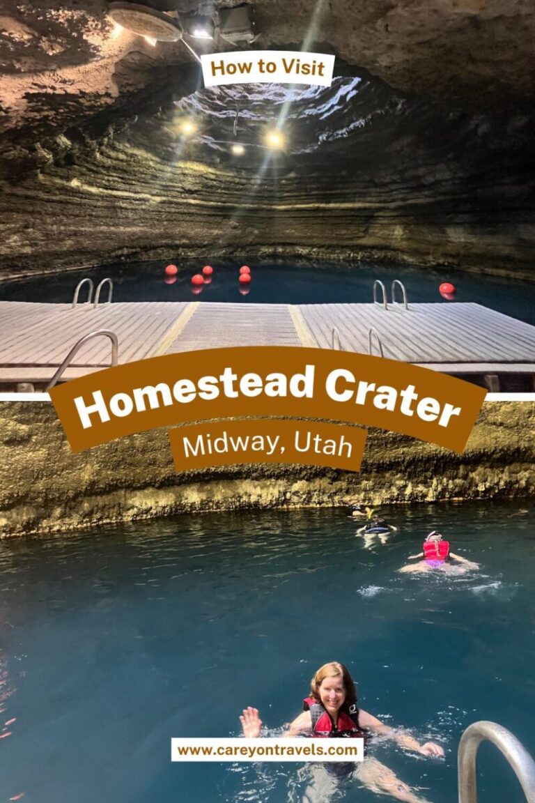 Tips for Visiting the Homestead Crater in Utah - Carey On Travels