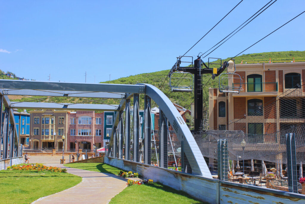 Unique Things to Do Park City China Bridge and Town Chairlift