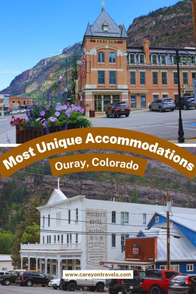 Ouray place to stay pin1