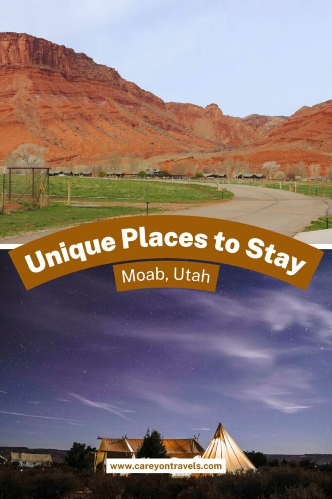 Moab places to stay pin1