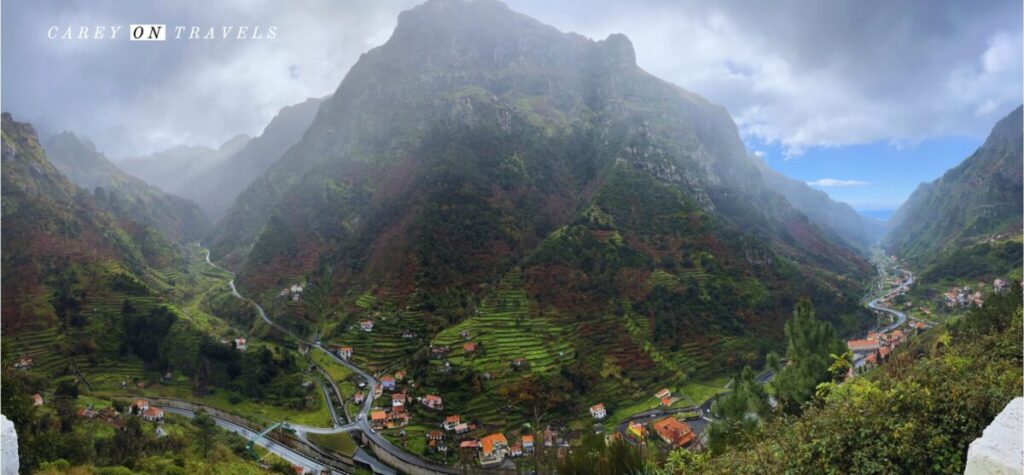 View from the Serra de Agua area of Madeira