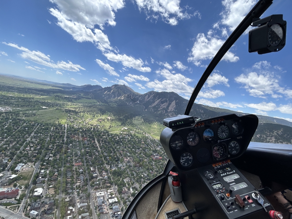 Front Range Heli Tour, photo credit Front Range Heli 