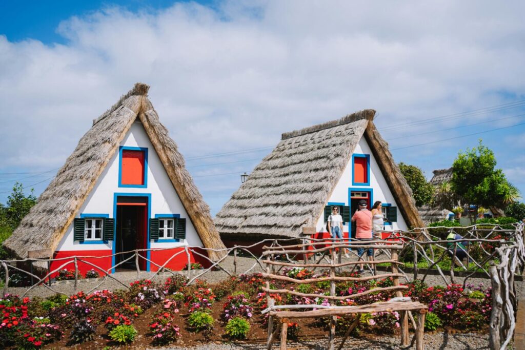 Traditional A-Frames in Santana Madeira, photo credit Diogo Miranda on Pexels