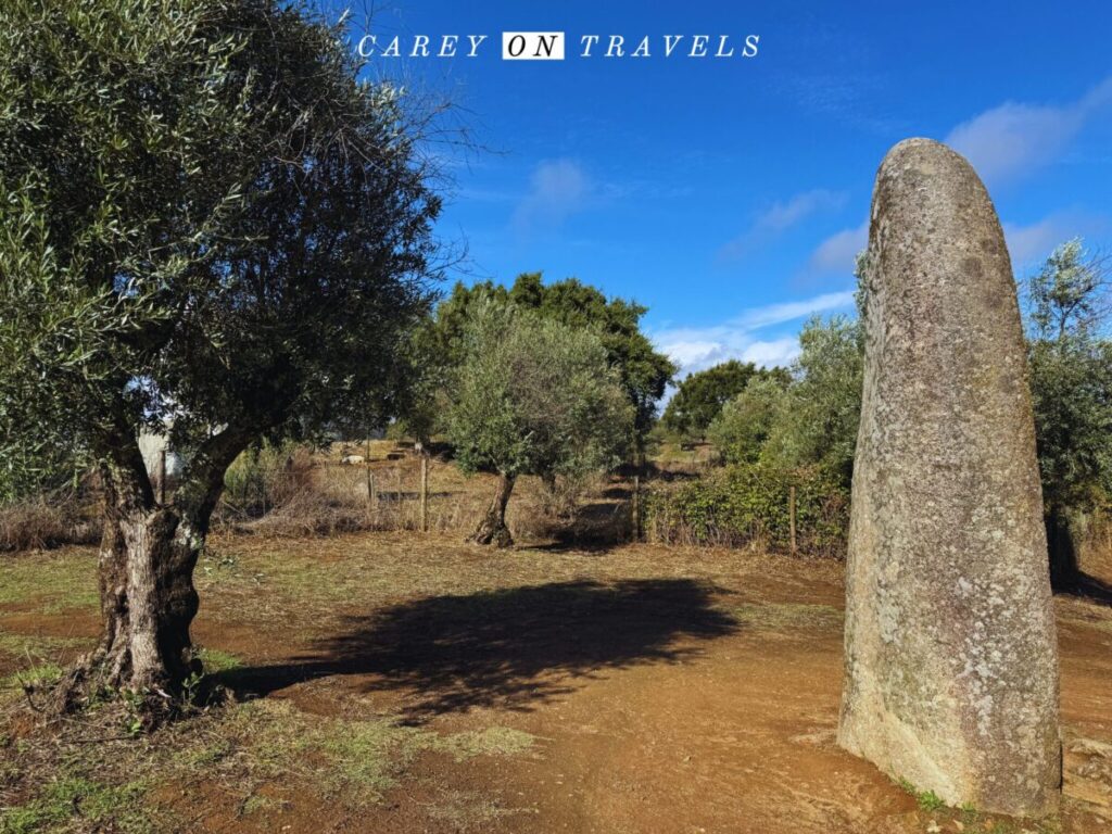 Menir dos Almendres near Evora