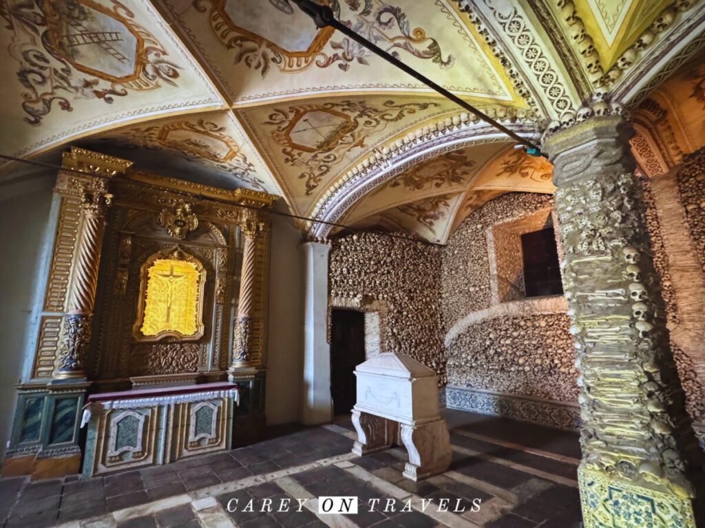 Chapel of Bones in Évora Portugal