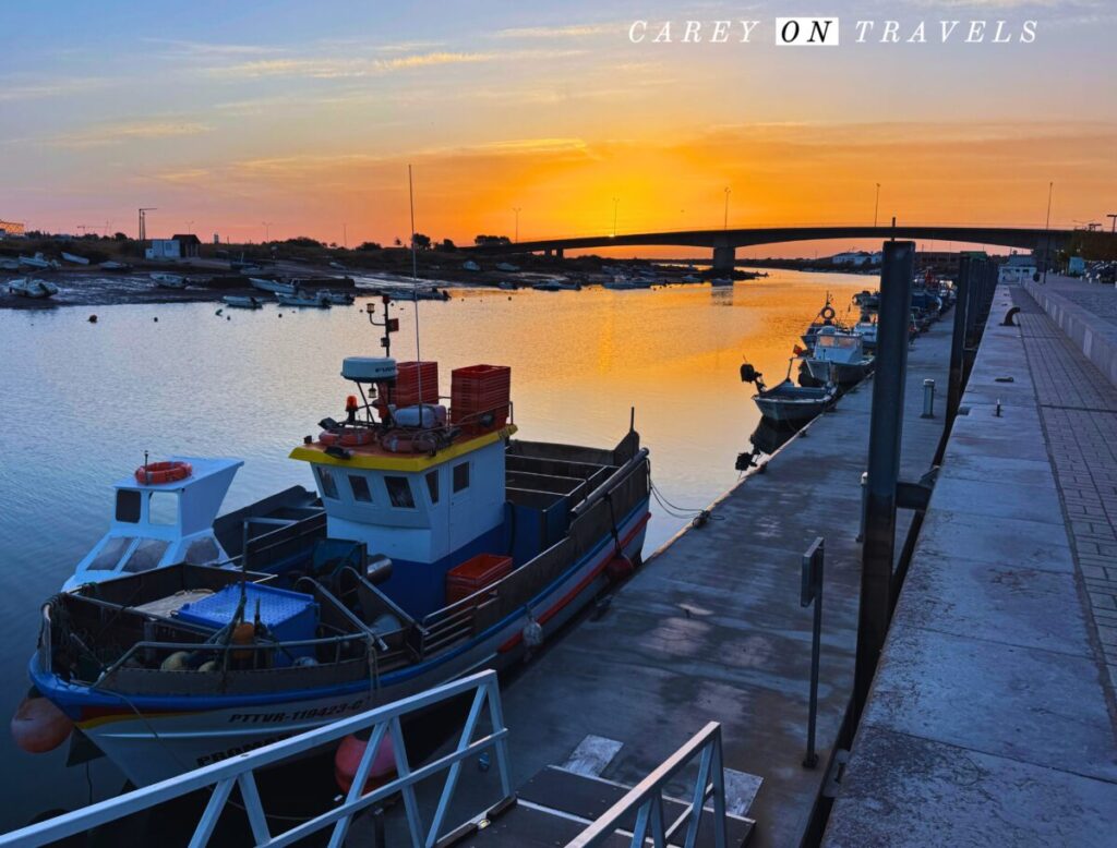 Sunrise in Tavira Portugal