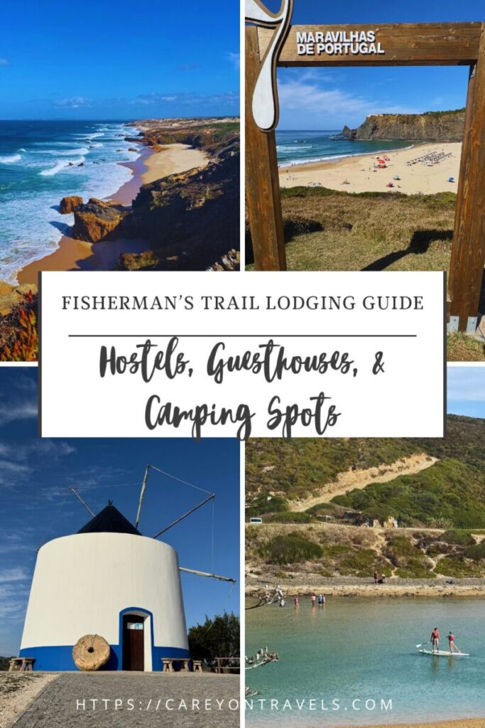 Where to Stay on the Fisherman's Trail Portugal pin3