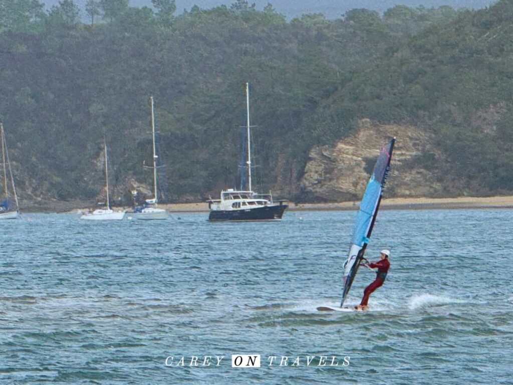 Windsurfing in Vila Nova de Milfontes Alentejo Portugal