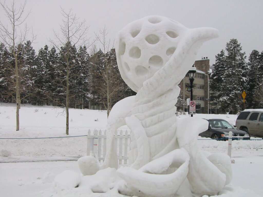 Breckenridge Snow Sculptures, photo credit Alan B on Flickr