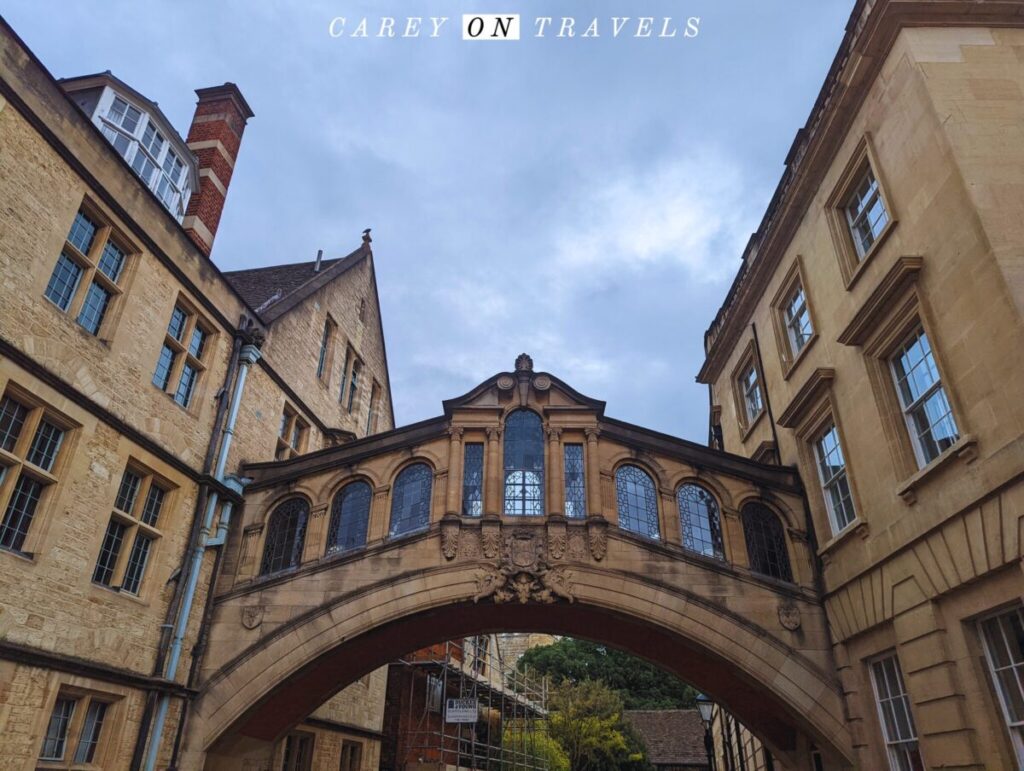 Bridge of Sighs in Oxford