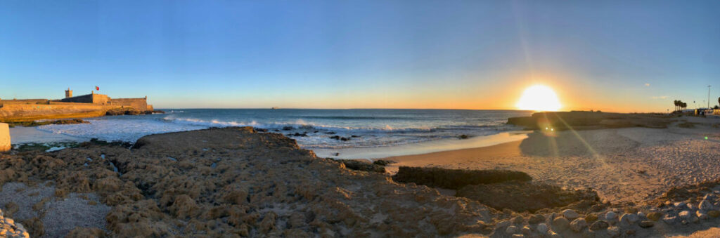 Carcavelos at sunset