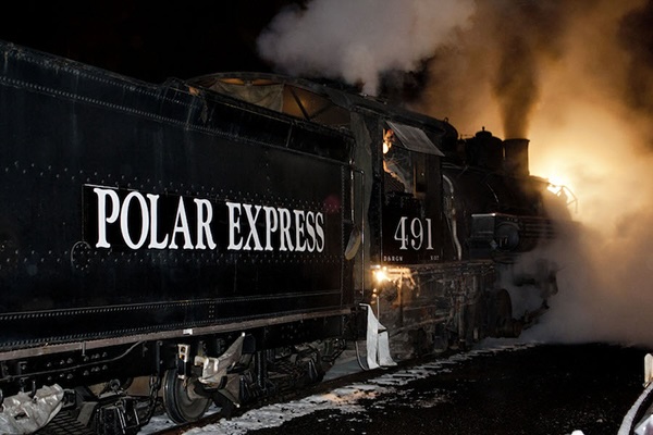 Polar Express Ride at the Colorado Railroad Museum, photo credit Colorado Railroad Museum