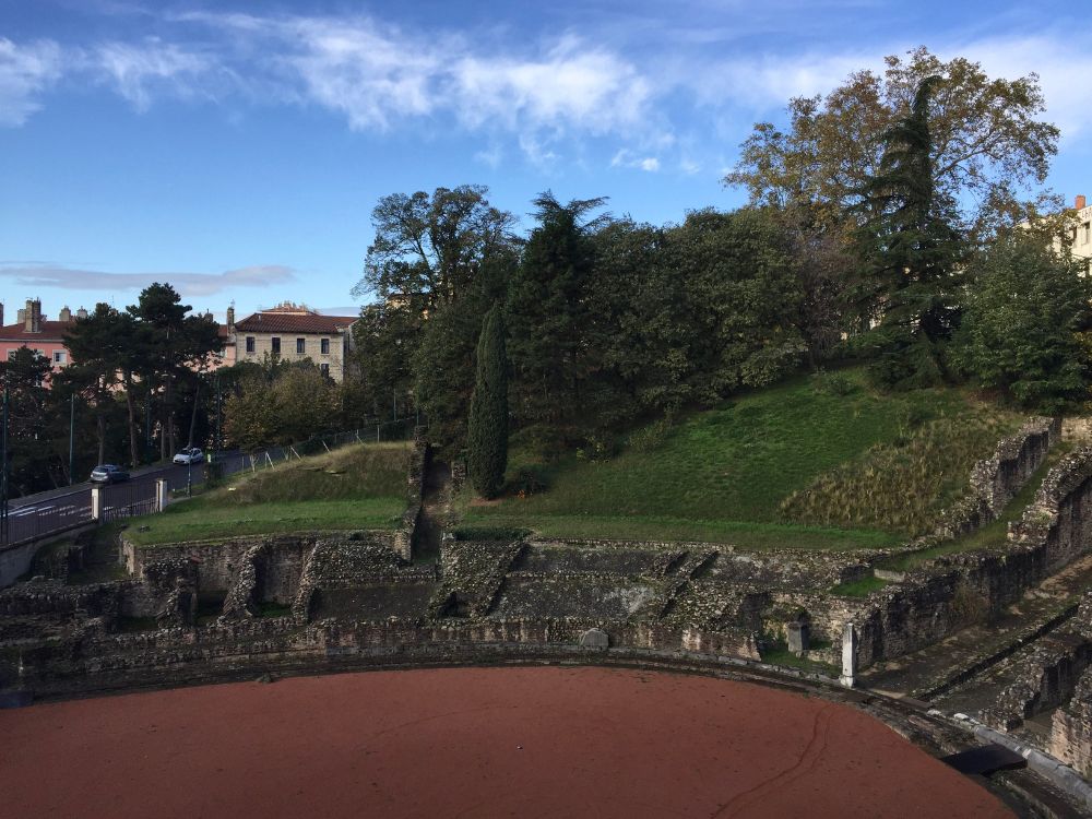 Roman Ruins in Lyon, photo credit the Nerd Traveler