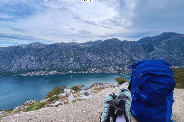 View above Kotor, Montenegro