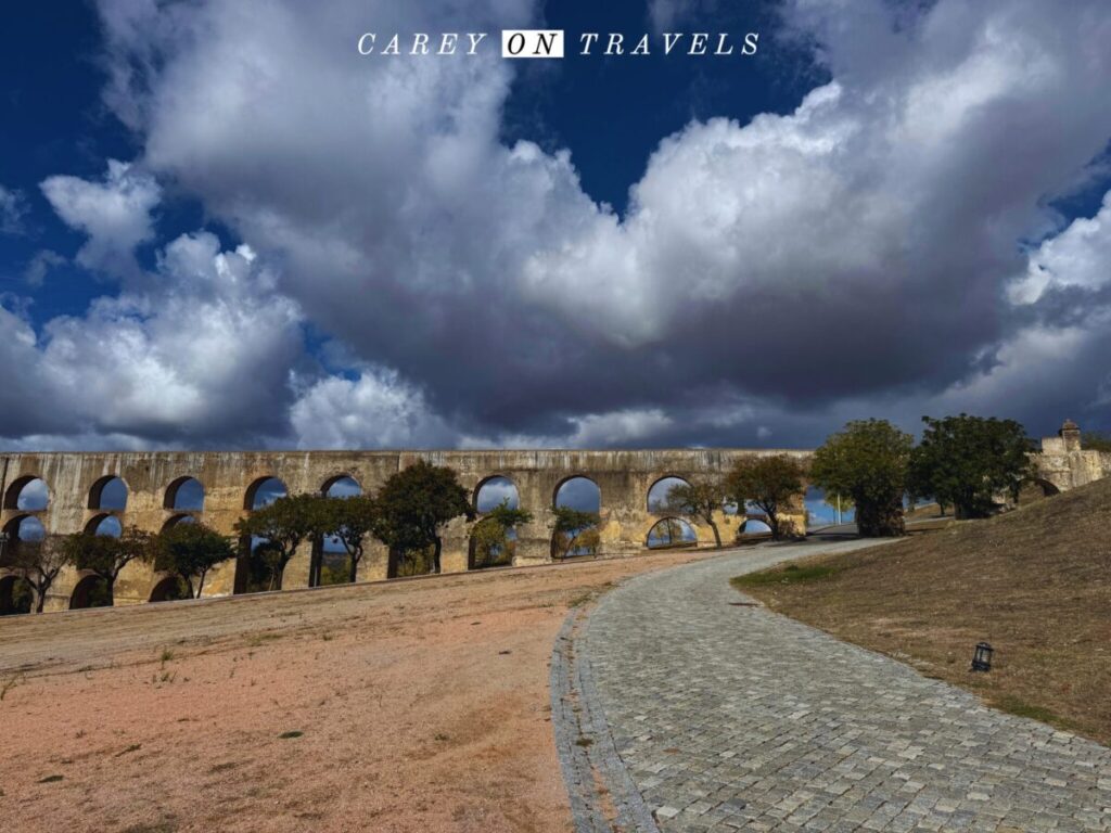 Elvas UNESCO Amoreira Aqueduct Portugal