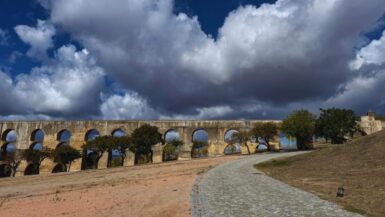 Elvas UNESCO Amoreira Aqueduct Portugal