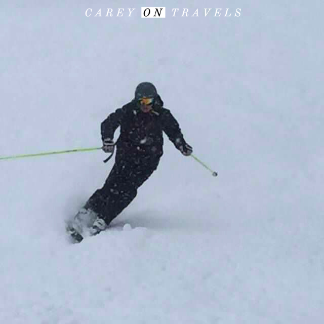 Skiing Crested Butte on a powder day