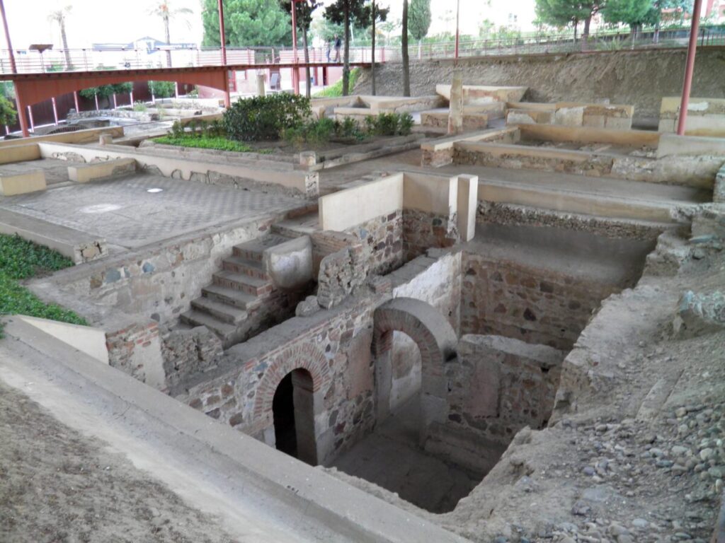 Private thermae in Mithraeum House n Mérida, photo credit Carole Raddato on Flickr