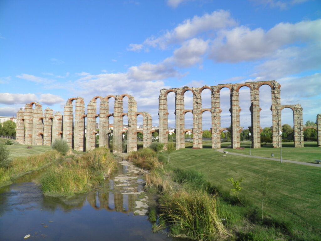 Los Milagros Aqueduct, photo credit Carole Raddato on Flickr