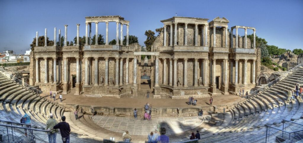 Teatro Romano de Mérida, photo credit Ángel M. Felicísimo on Flickr