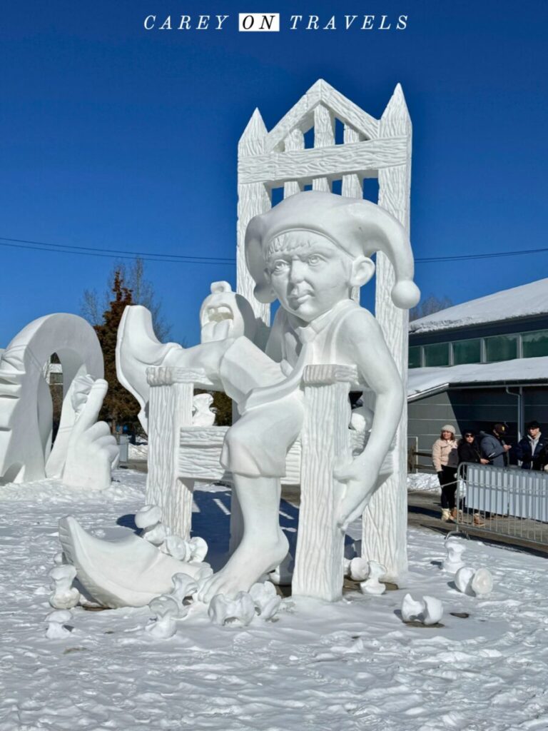 Breckenridge Ice Sculpture 2025