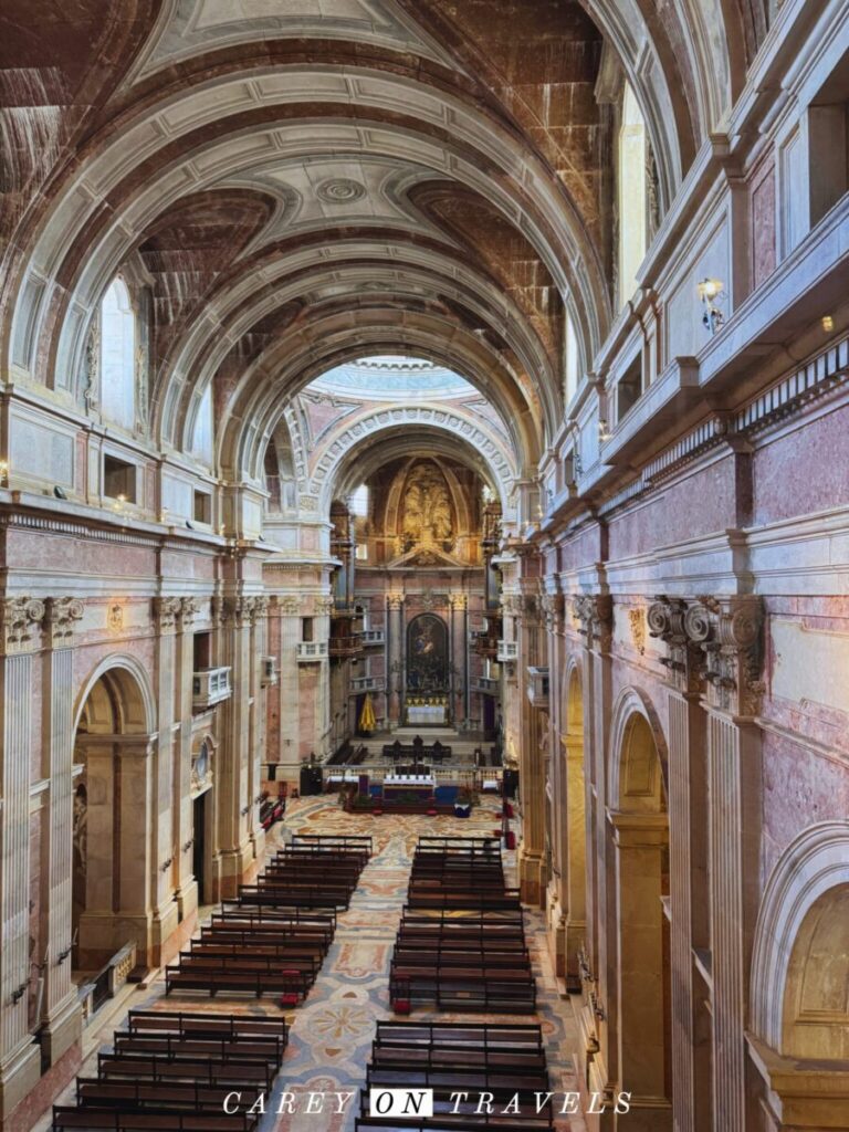 Basilica at Mafra National Palace